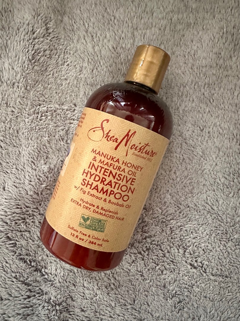 Gorgeous Shea Moisture Intensive Hydration Shampoo Artwork Collection