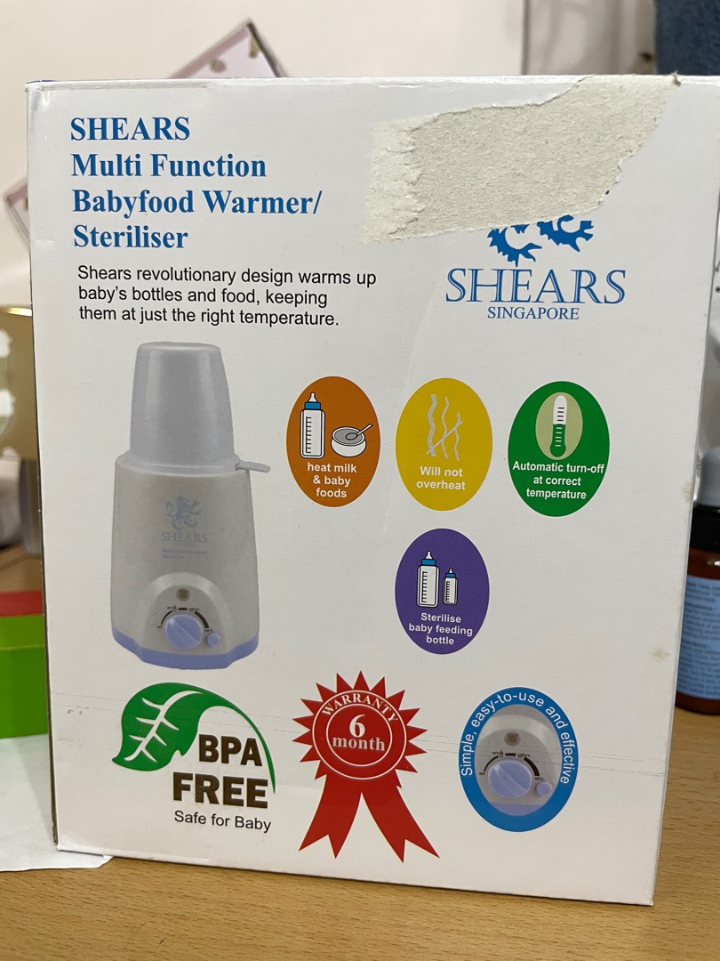 Shears bottle warmer, Babies & Kids, Nursing & Feeding, Breastfeeding