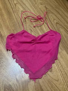 Shein Heart Pink Top