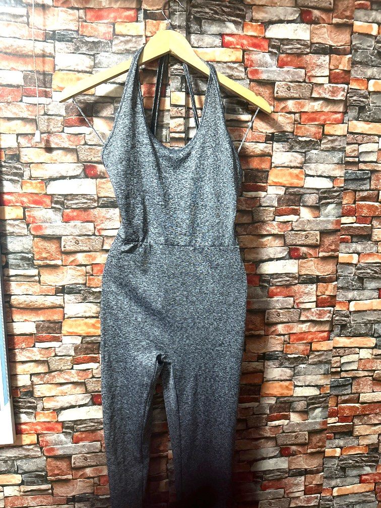 Shein Jumpsuits Backless (Category: Jumpsuits) located in Makati City. Submitted by affordstuff (Listing ID 1225075319, Image 2). Description: Just try to fit. Never Used. Small-Large.