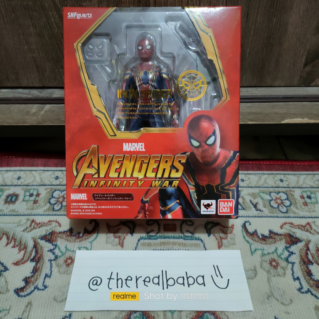  IRON SPIDER INFINITY WAR Ver., Hobbies & Toys, Toys & Games on  Carousell