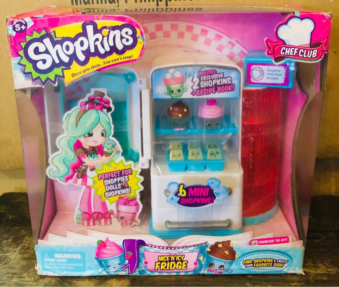 shopkins Chef Club Fridge nice'n'icy fridge Action Figures Toy