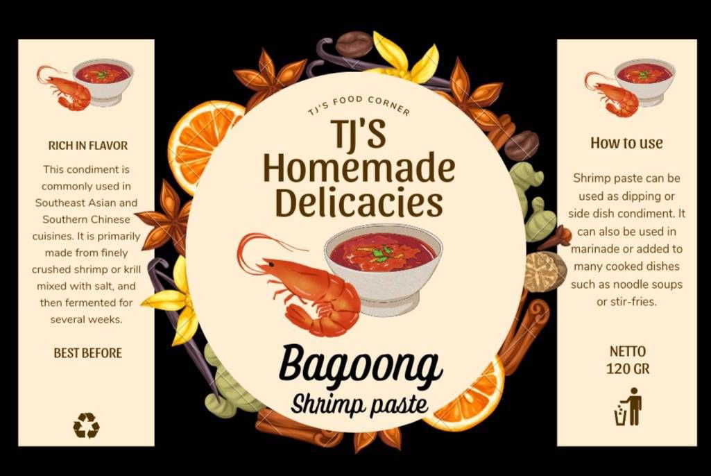Bagoong Shrimp Paste (Category: Spice & Seasoning) located in Bacoor. Submitted by imshining_23 (Listing ID 1225012889, Image 2). Description: Shrimp Paste 🦐 Bagoong Sweet and Chili Variant 220 ml - 180 Pesos We are open for reseller and rebranding.