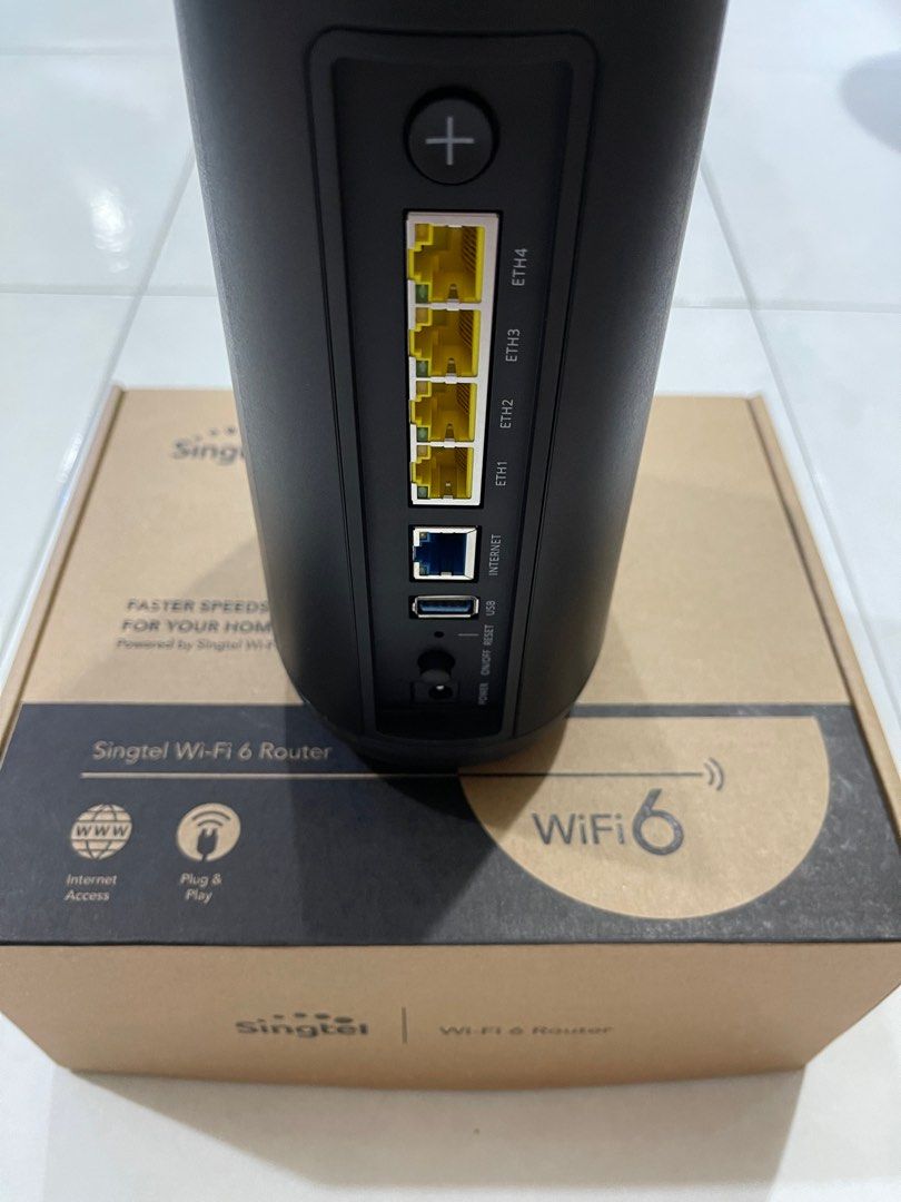 Wifi 6 router singtel clearance