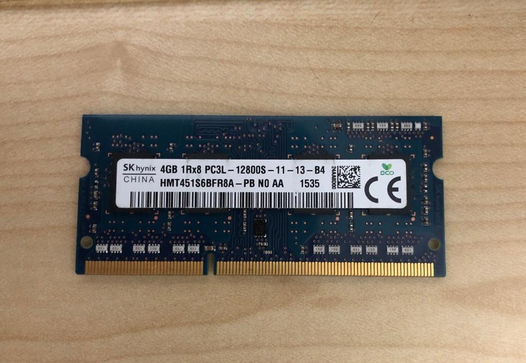 RAM SK Hynix 4GB 1600MHz RAM DDR3L 4GB SODIMM Per Notebook - SK Hynix HMT451S6BFR8A-PB 1600MHz Ricambio Per PC Portatile - Foto 4