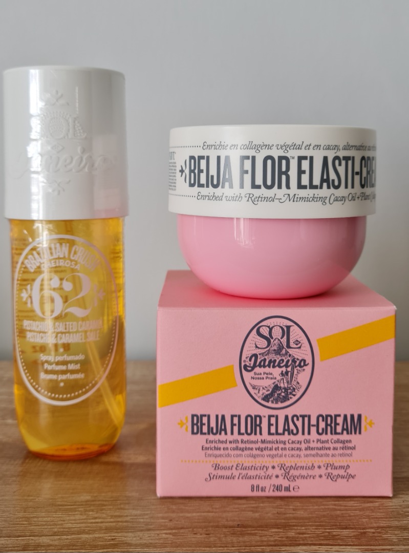 SOL DE JANEIRO Beija Flor ElastiCream 240ml, Cheirosa 62 Perfume Mist