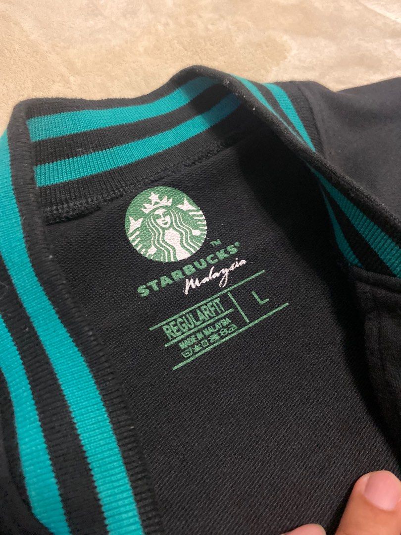 Starbucks Varsity Jacket, Men's Fashion, Coats, Jackets and Outerwear