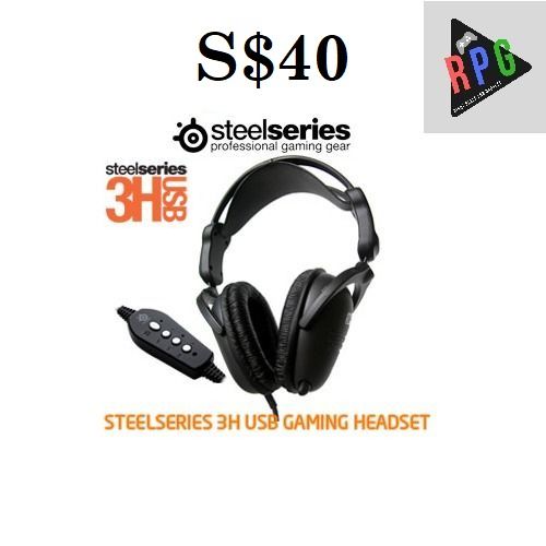 Steelseries 3H USB wired headset