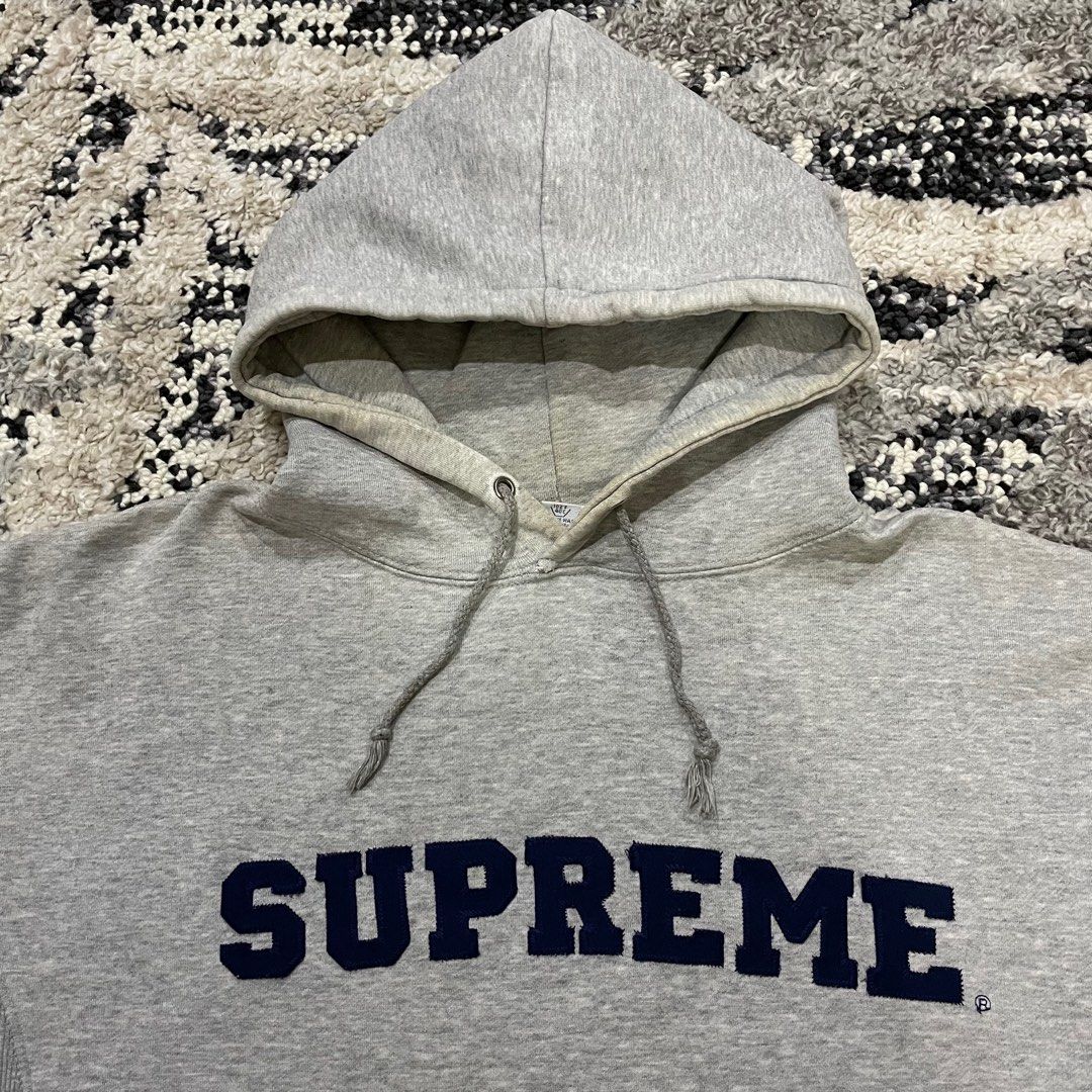 SUPREME X CHAMPION HOODIE XL