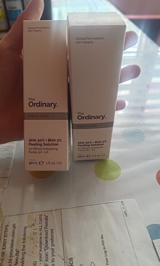 The Ordinary AHA + BHA, Beauty & Personal Care, Face, Face Care on ...