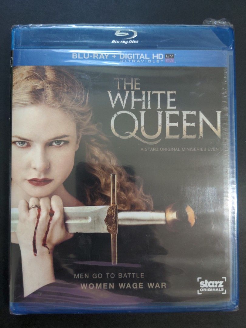 The White Queen Mini-Series Blu-ray Aneurin Barnard Rebecca