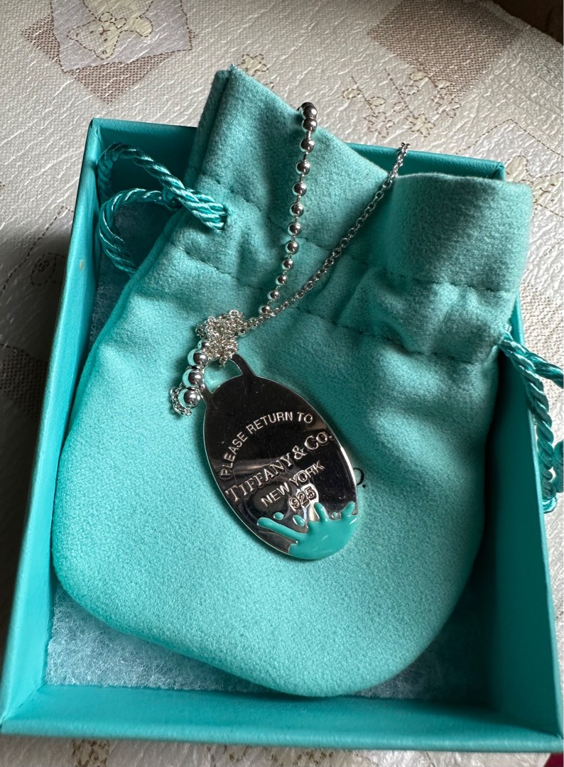Tiffany and co splash necklace clearance