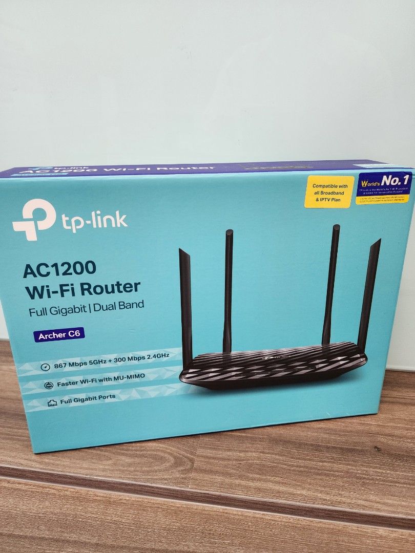 Tp-Link AC1200 Wi-Fi Router, Computers & Tech, Parts & Accessories ...