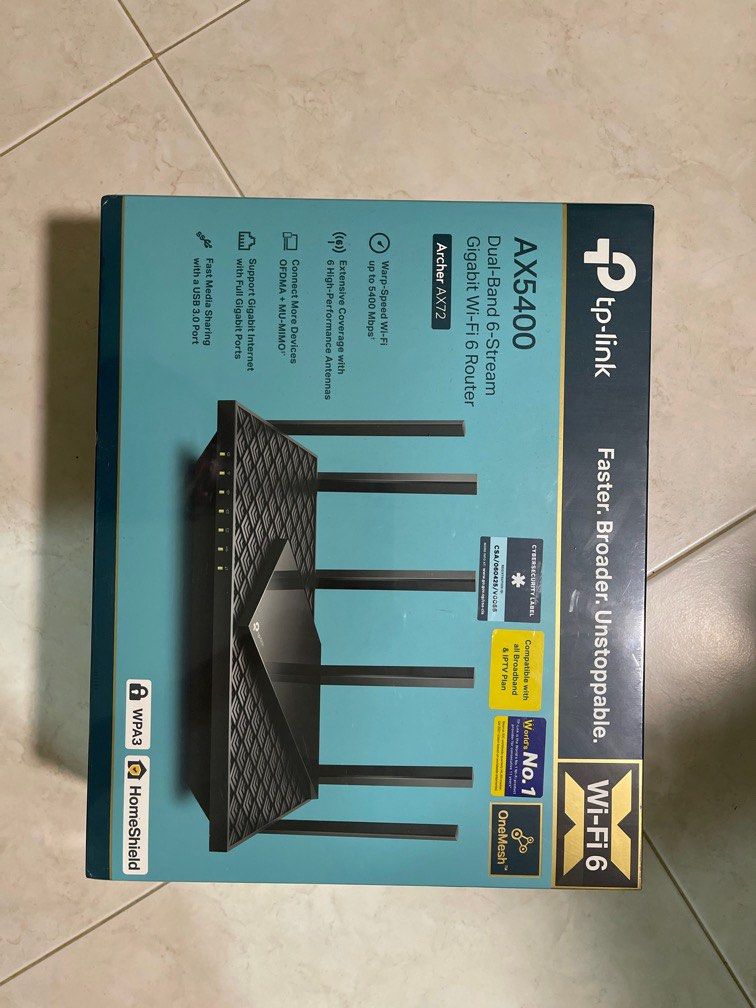 tp-link AX5400 Wifi 6 Router, Computers & Tech, Parts & Accessories ...