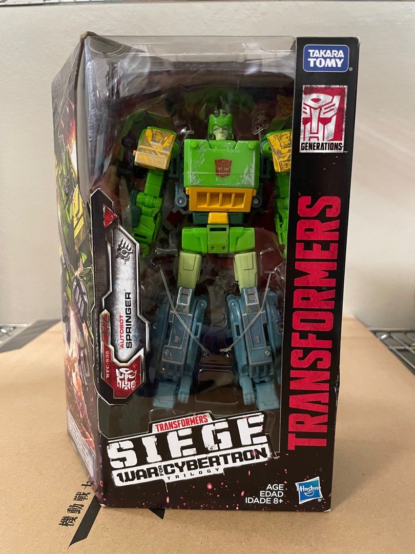 Transformers war for sales cybertron siege springer