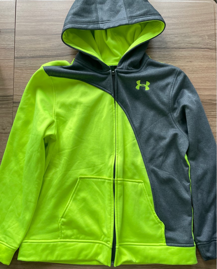 Bright Green Under Armour Hoodie atelieryuwa.ciao.jp