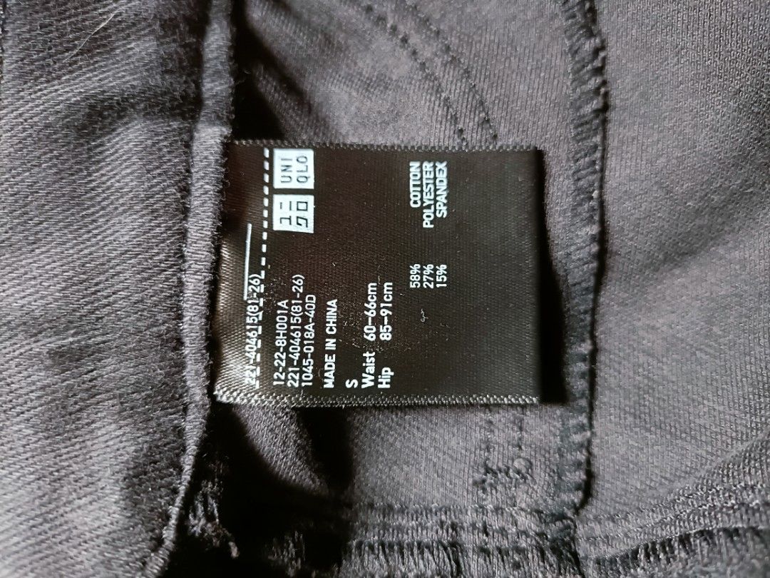 Uniqlo black jeggings, Women's Fashion, Bottoms, Other Bottoms on Carousell