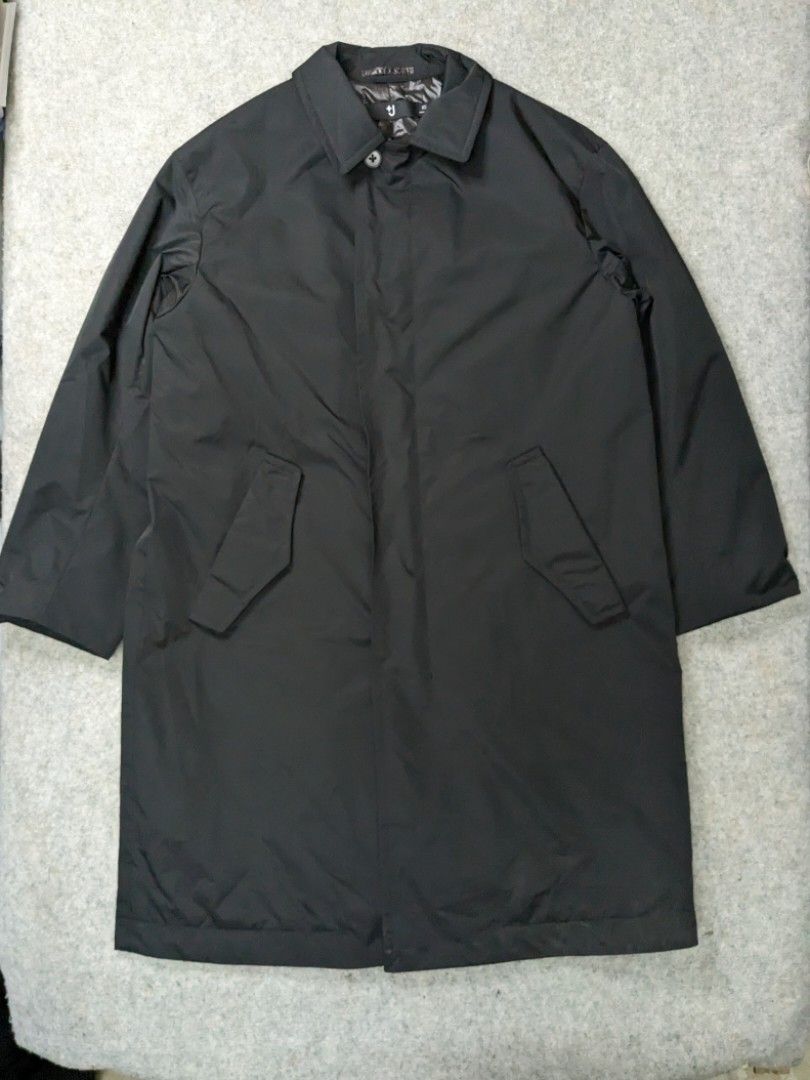 Uniqlo blocktech convertible collar coat 2025