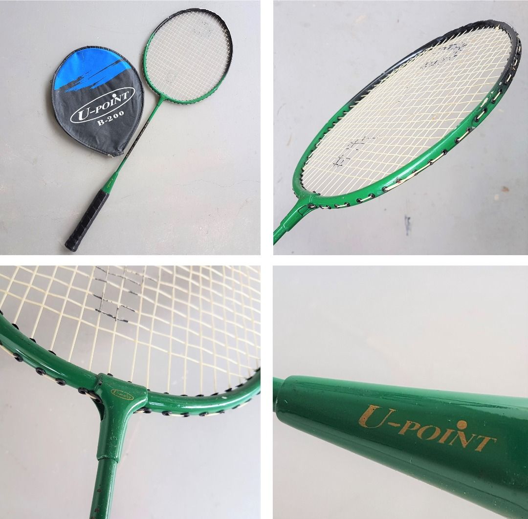 U-Point Badminton Racket, Model B-200, Sports Equipment, Original ...