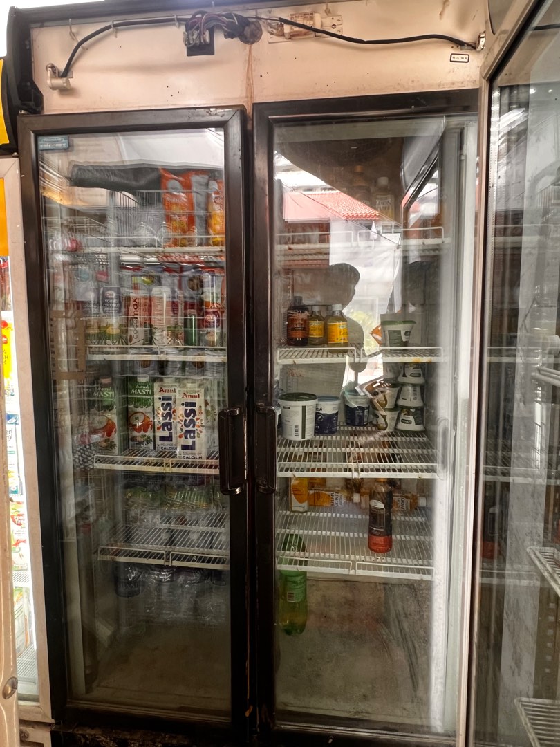 Used double door Chiller for sale , good working condition ,, TV & Home