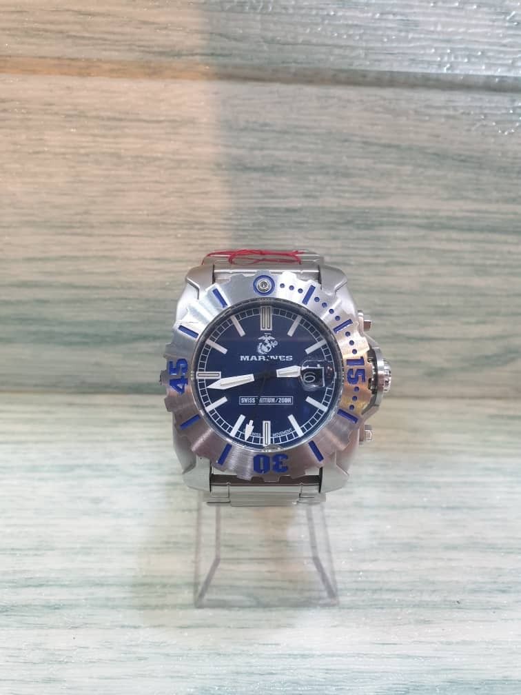 USMC Marines Swiss Tritium Watch Mens