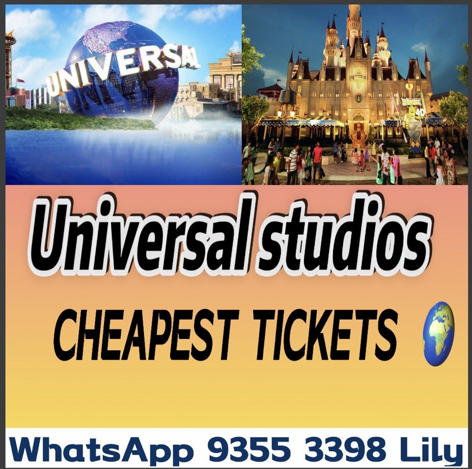 USS tickets ?Universal studios singapore April promotion, Tickets &  Vouchers, Local Attractions & Transport on Carousell
