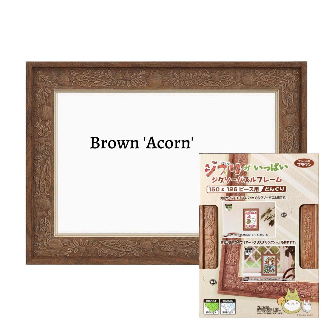 Various Puzzle Frames for Studio Ghibli Art Crystal Jigsaw Puzzles or