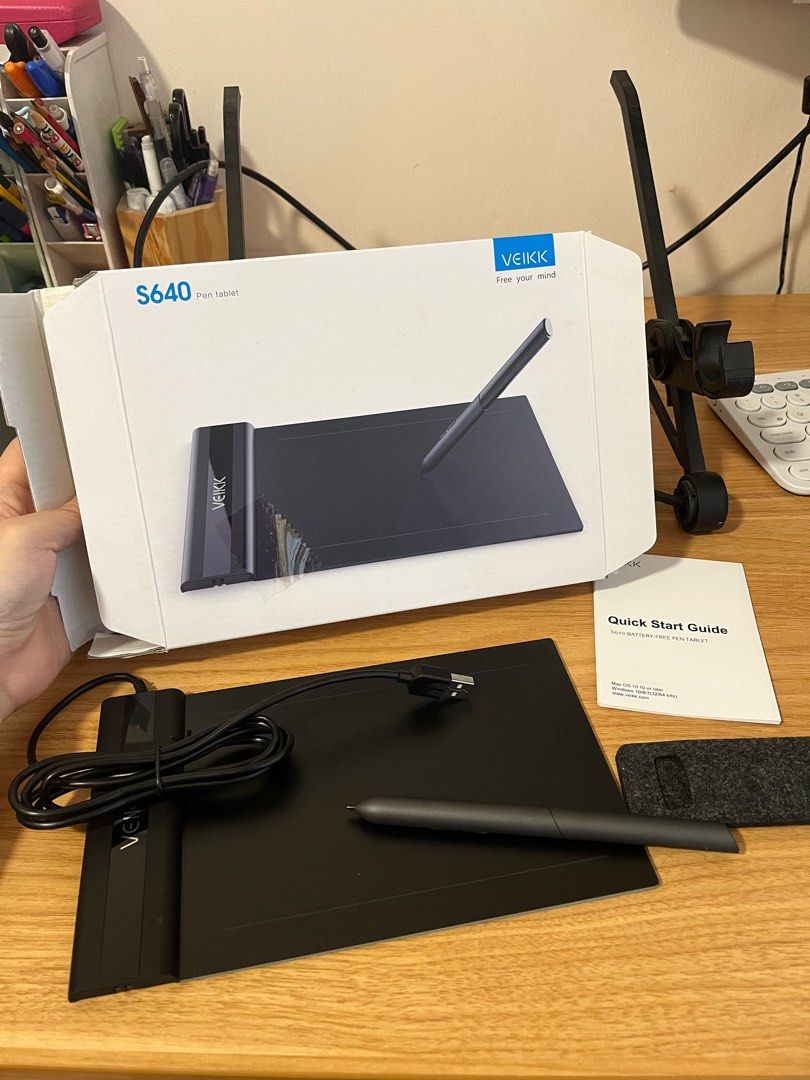 VEIKK S640 Pen Tablet, Computers & Tech, Parts & Accessories, Other ...