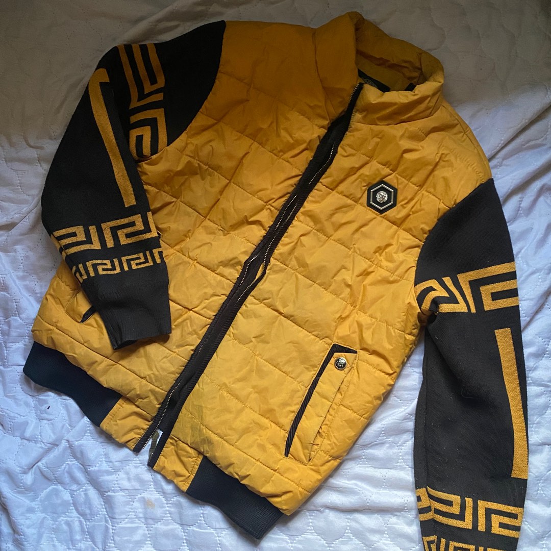 Versace Jacket, Men's Fashion, Coats, Jackets and Outerwear on Carousell