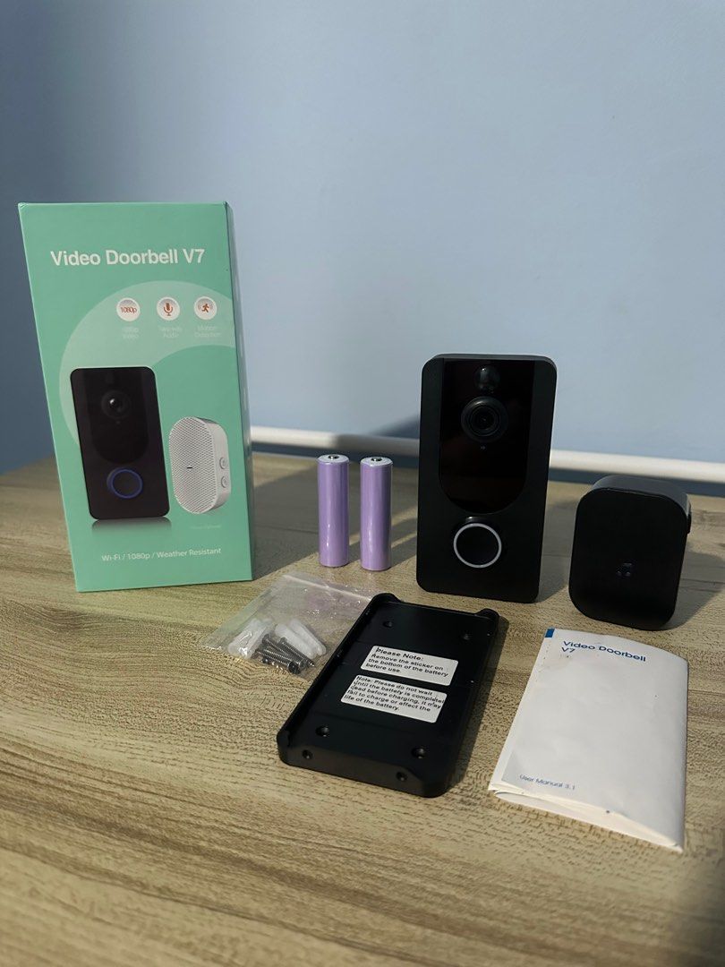 Video Doorbell V7, Furniture & Home Living, Security & Locks, Peephole