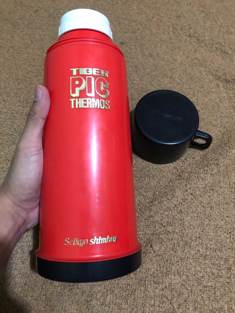Vintage Tiger PIC thermos made in japan Seikyo Shinbun, Hobbies