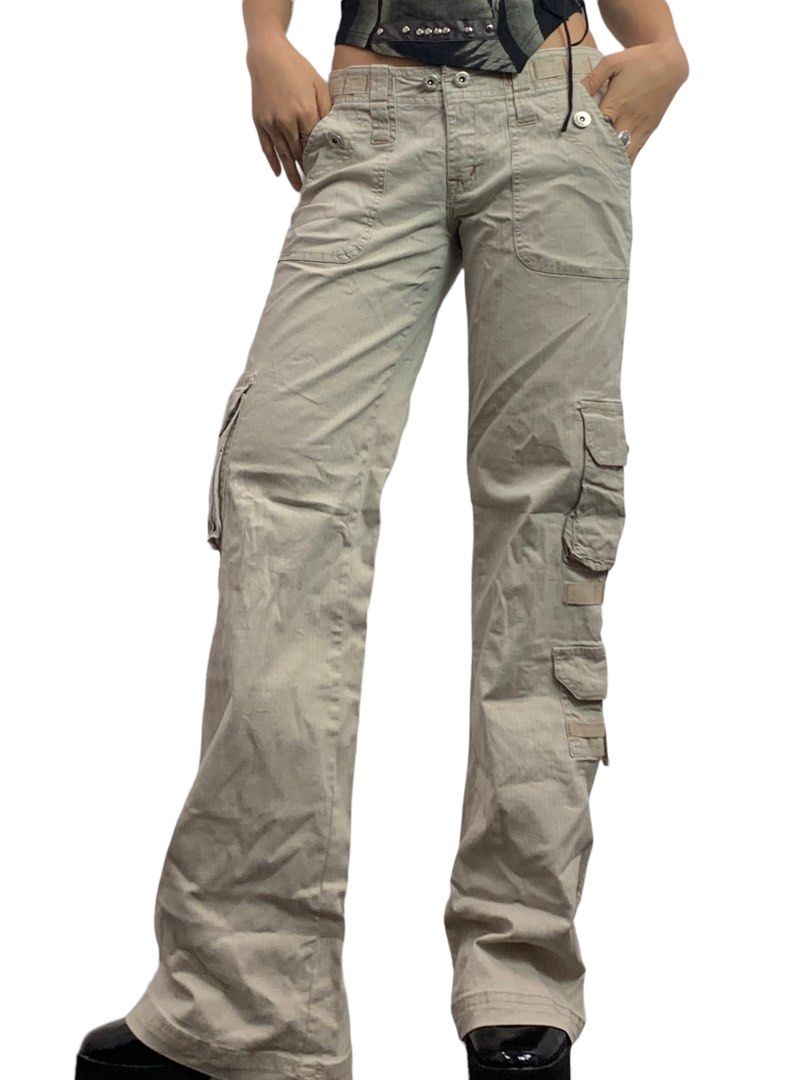 vintage y2k cargo utility pants, Women's Fashion, Bottoms, Other