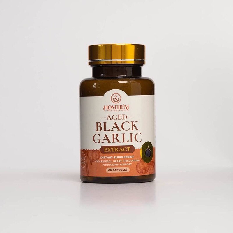 Homtiem Black Garlic Aged Capsules60, Health & Nutrition, Health