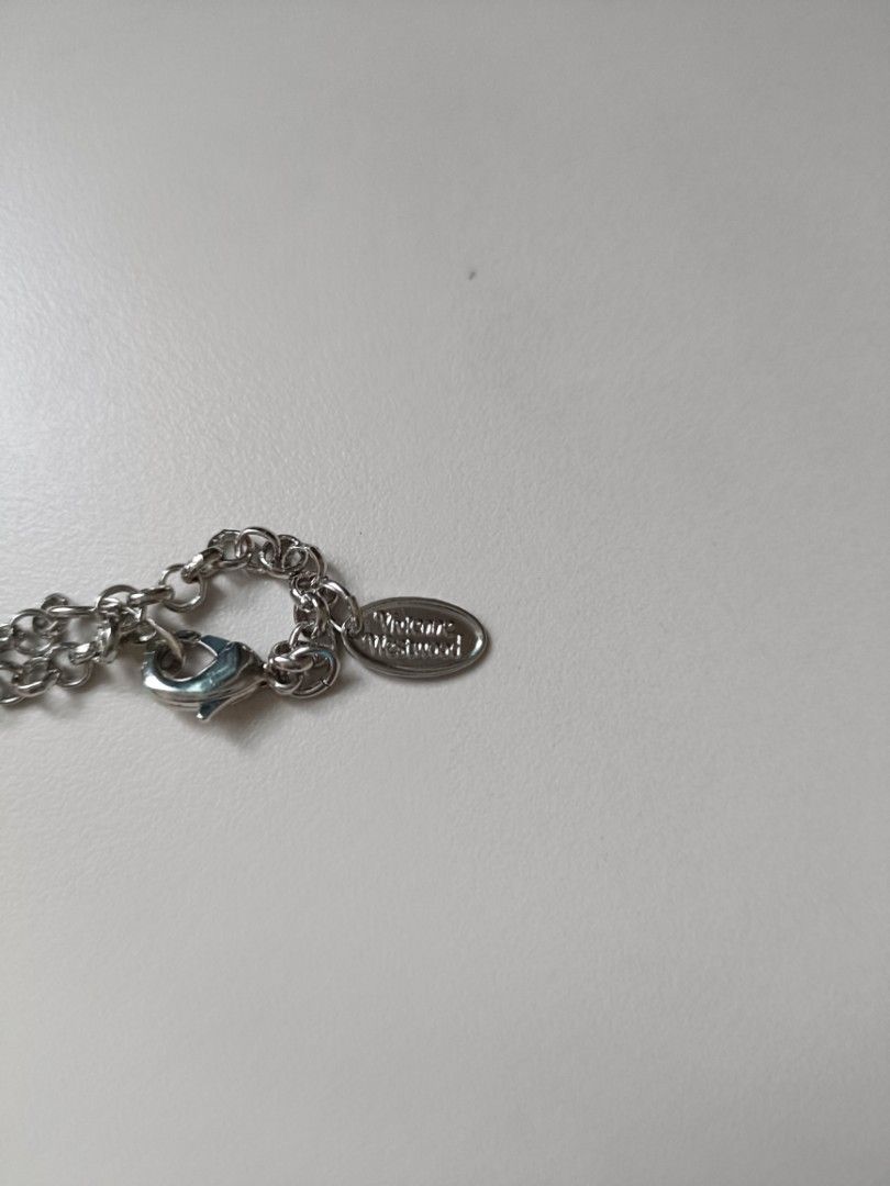 Vivienne Westwood mermaid emerald pendant necklace, Luxury, Accessories