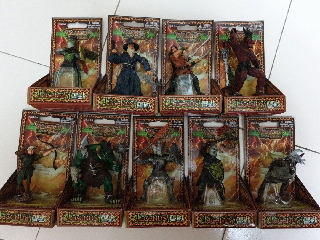 WARRIORS OF THE WORLD Hobbies Toys Collectibles Memorabilia Vintage Collectibles on Carousell