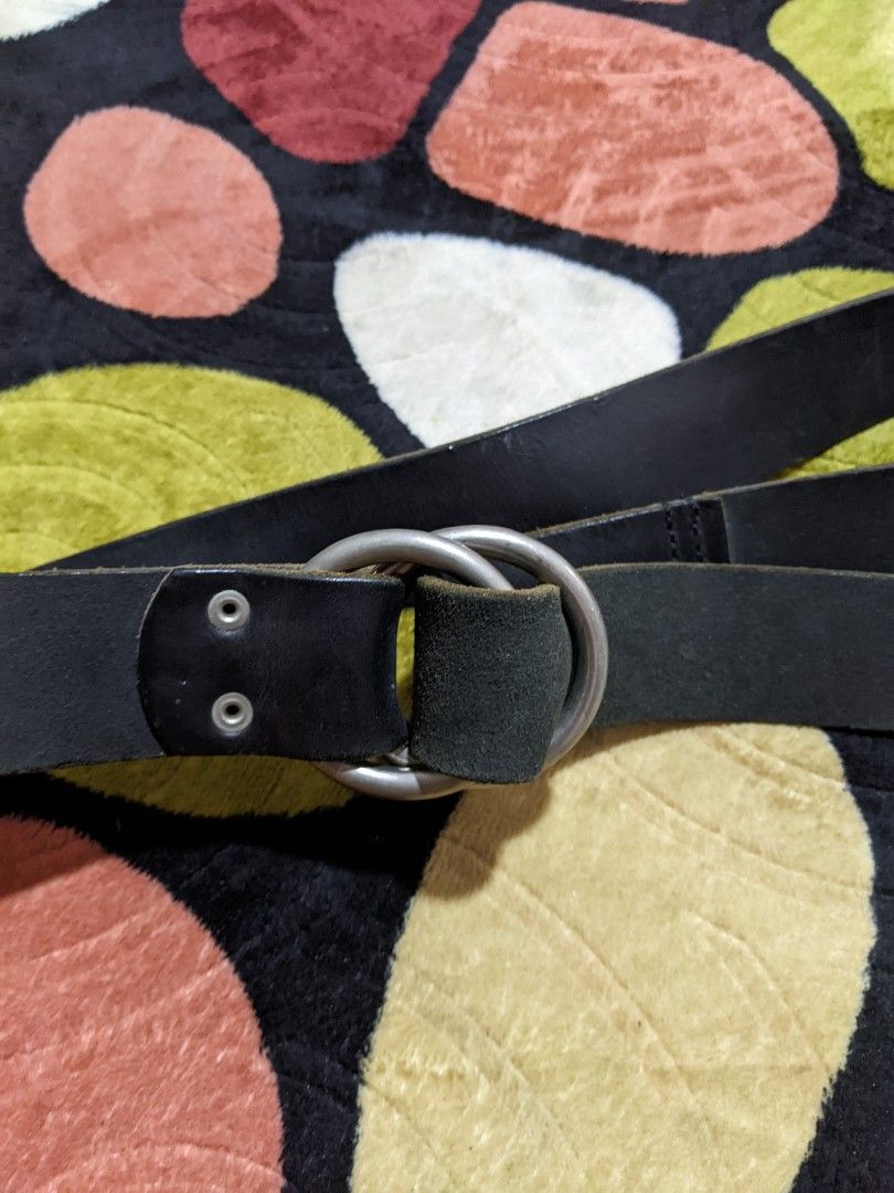 White House cox handmade leather o ring belt England UK Cartier 