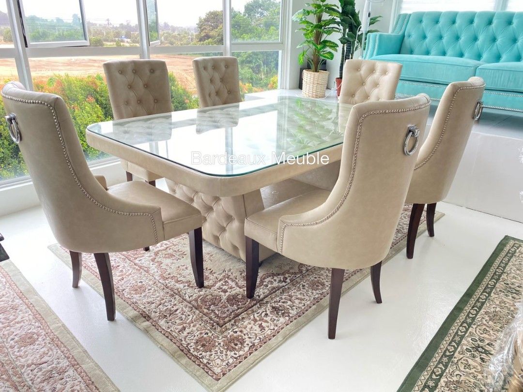 Chesterfield dining best sale set
