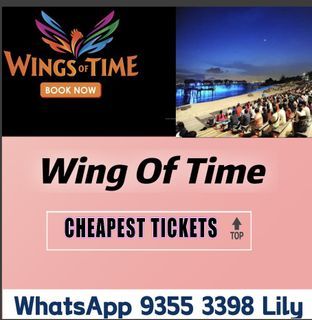 Wings of time Sentosa open date