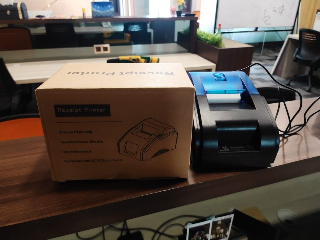 Wireless barcode scanner dan printer thermal BT on Carousell