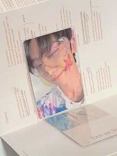 (wts/lfb/bidding) svt seventeen the8/minghao face the sun fts carat ver. pc