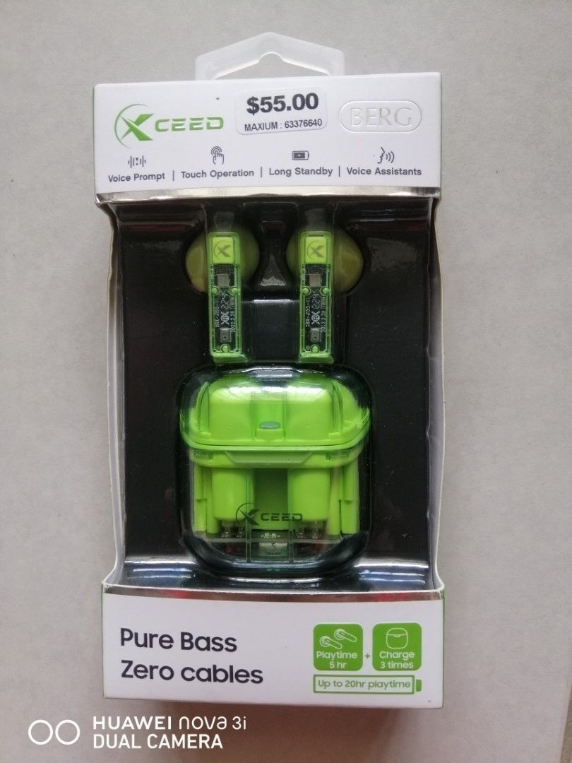 XCeed Bluetooth Wireless Earphones Earpiece Air Pods