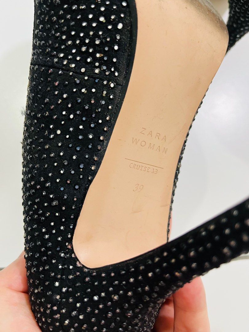Zara cheap sparkly shoes