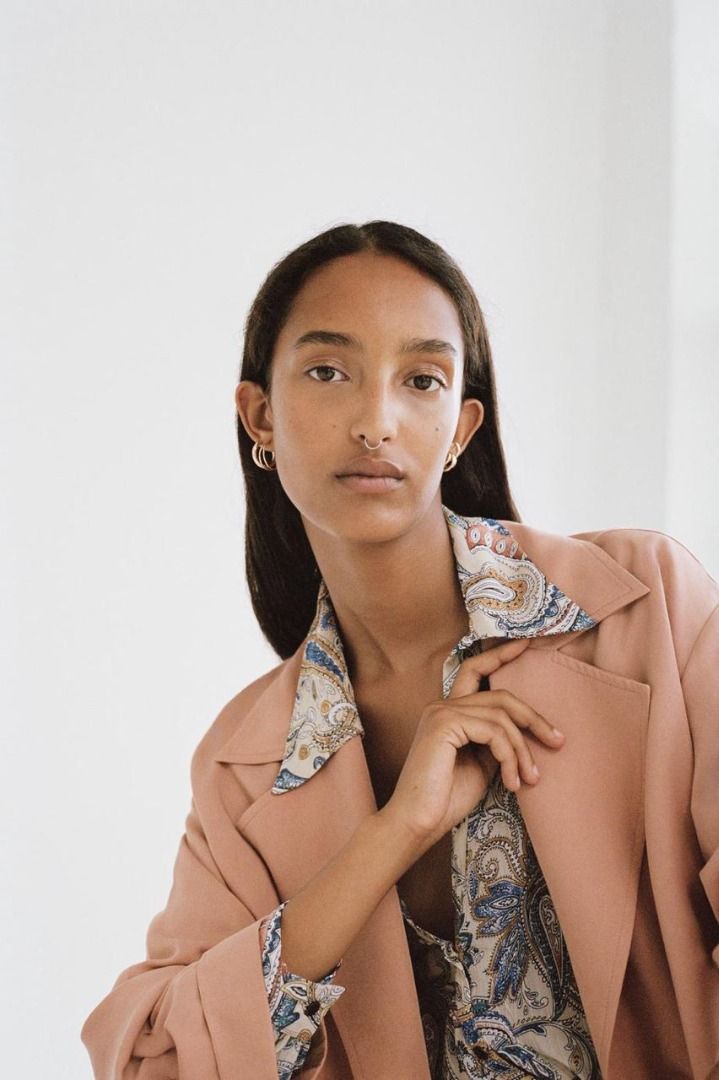 Zara camel flowy wide lapel trench coat Women s Fashion Coats Jackets and Outerwear on Carousell