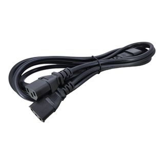 1.8米電源線加長 1開2 (1M2F) IEC 320 C14 Male to 2 x C13 Female Splitter Power Adapter Cable – 1.8 Meter