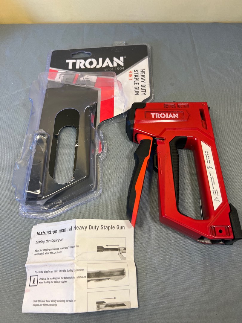 4in1 Heavy Duty Staple Gun, Commercial & Industrial, Construction Tools