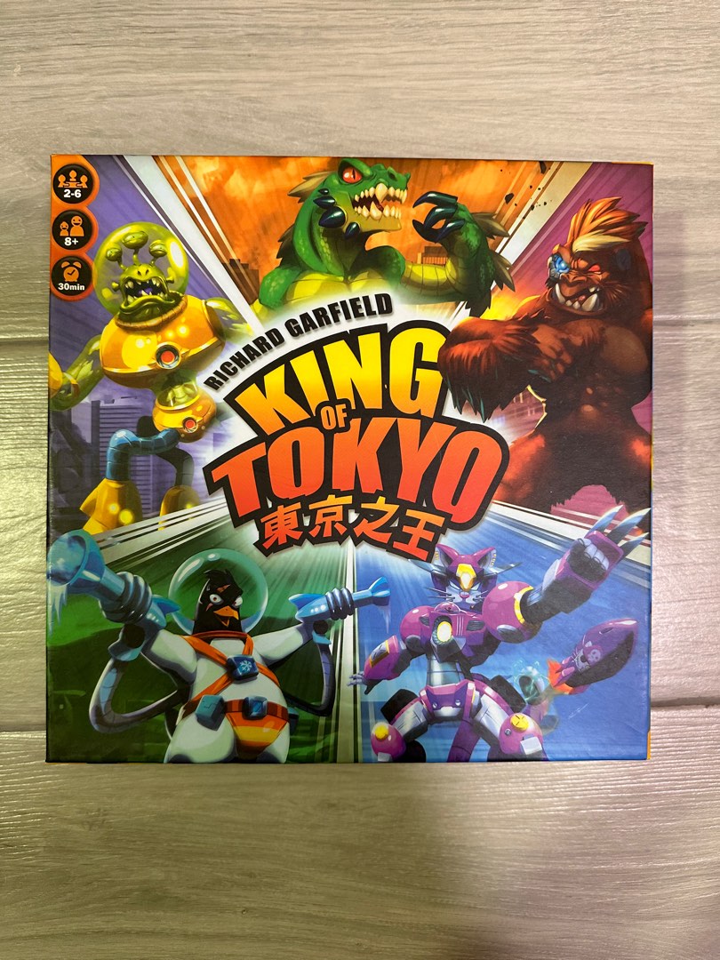 東京之王 紐約之王 連擴 expansion King of Tokyo King of New York party game Board
