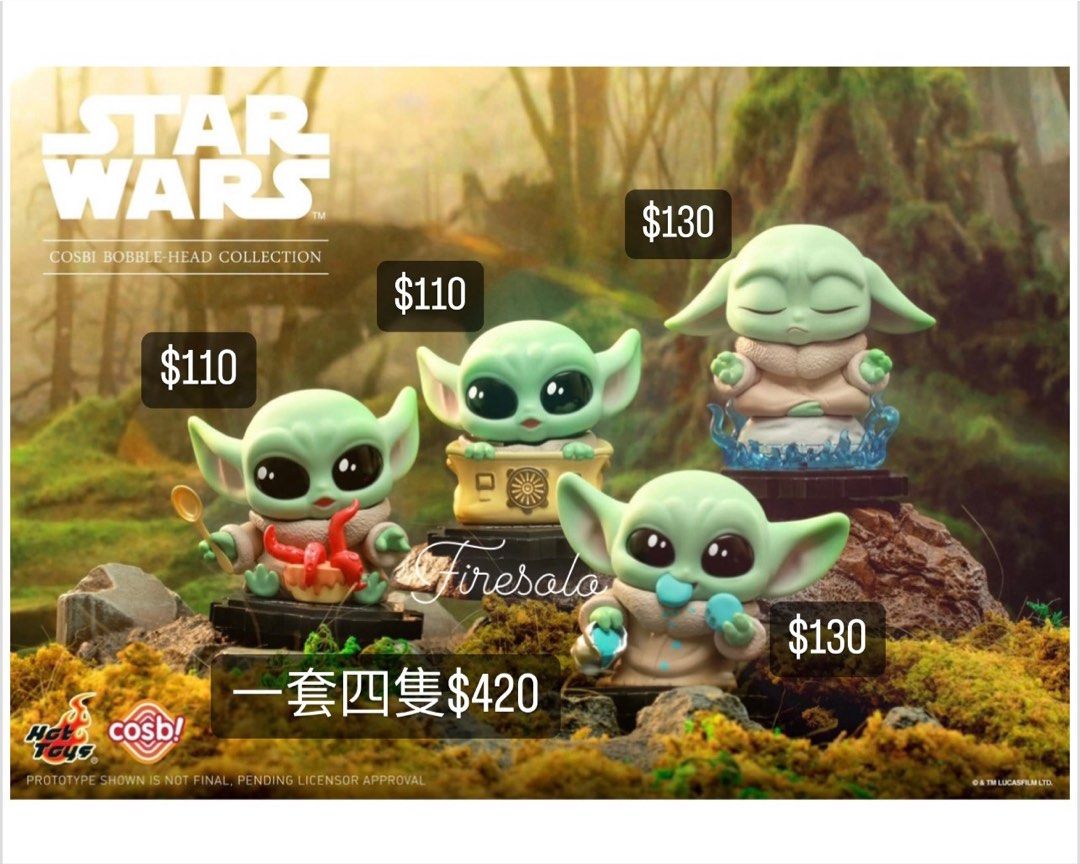 全新未開袋Hottoys Star Wars Cosbi The Mandalorian 曼達洛人