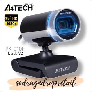 A4TECH PK-910H Full HD 1080p Webcam with Built-in Microphone