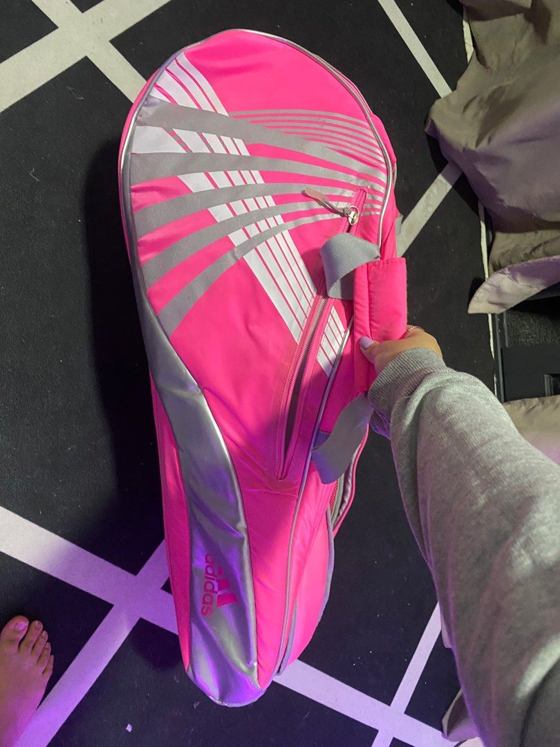 ADIDAS BADMINTON BAG, Sports Equipment, Sports & Games, Racket & Ball