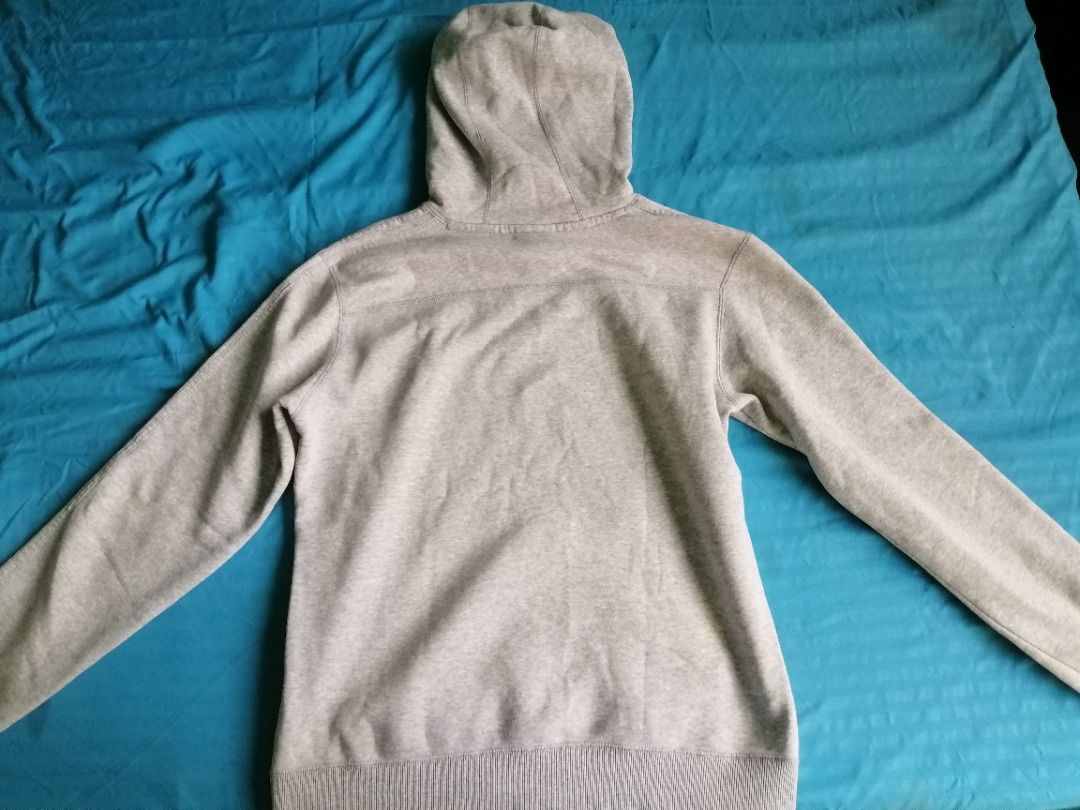 Adidas Grey Hoodie (Category: Coats, Jackets and Outerwear) located in Marikina City. Submitted by jbysy (Listing ID 1225106377, Image 2). Description: Adidas Grey Hoodie Size 95 Little light brown stains on different parts Can fit medium to large.